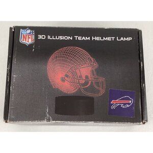 NFL Buffalo Bills 3D Illusion Team Helmet Lamp Night Light Desk Foco Acrylic